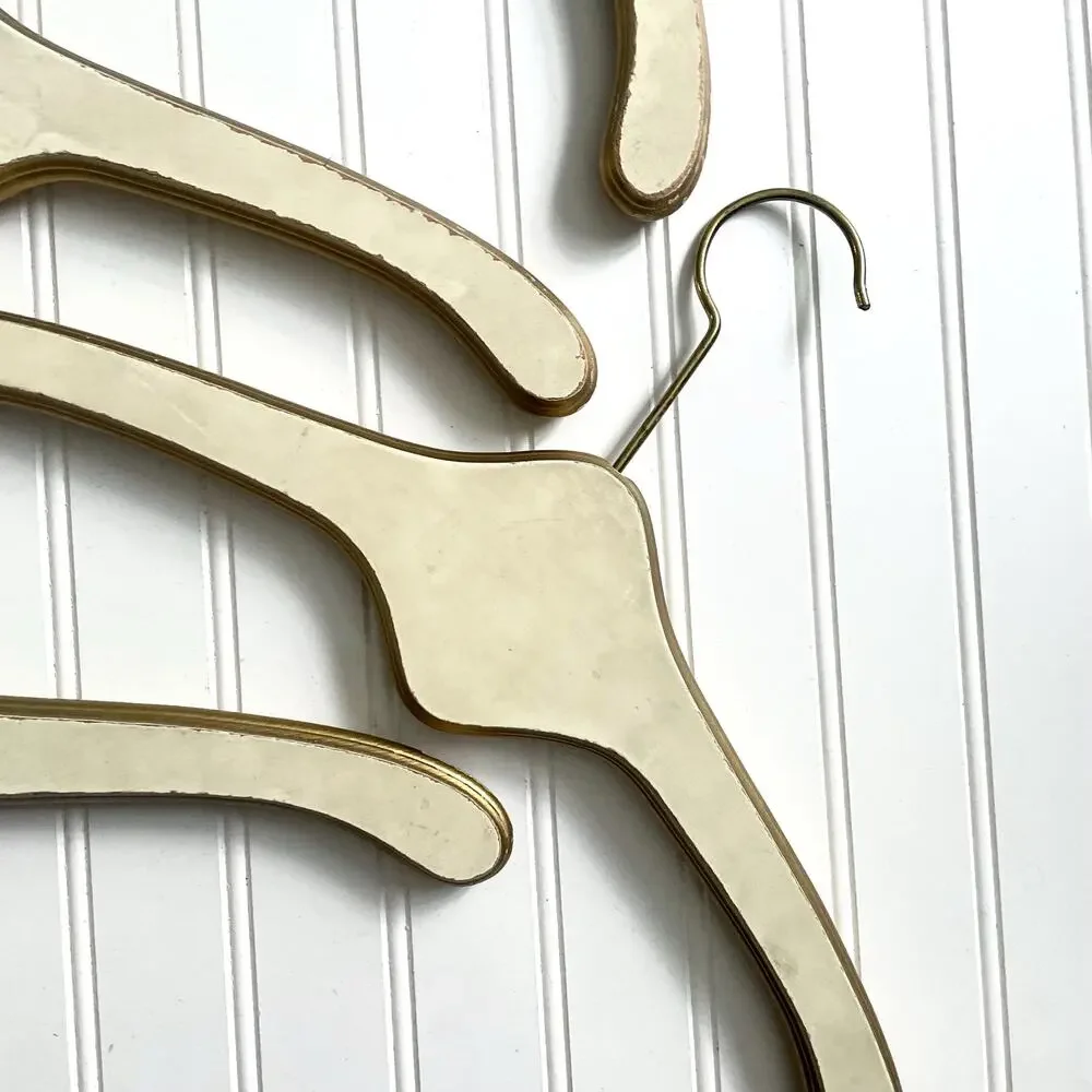 Vintage Wood Hanger Florentine Hollywood Regency Wedding Dress Photo Prop CHOICE